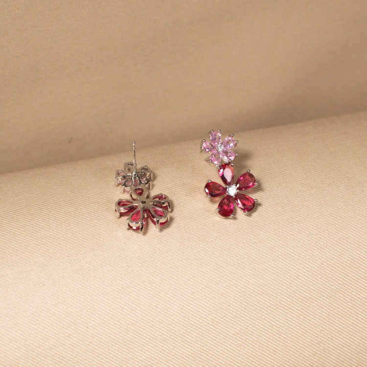 Dual Bloom Earrings