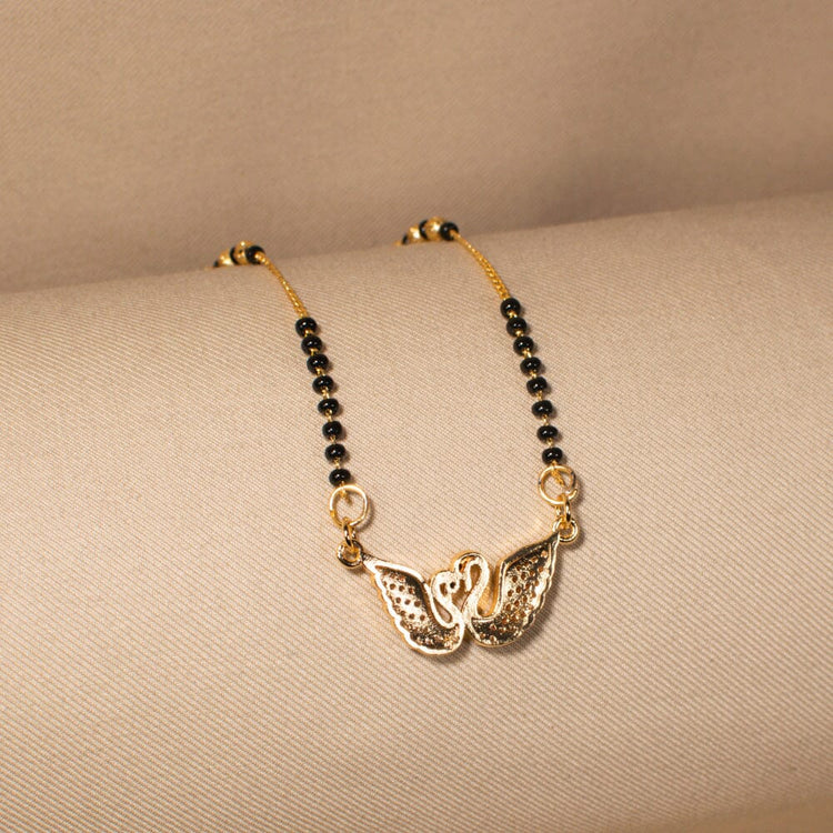 The Graceful Swan Mangalsutra