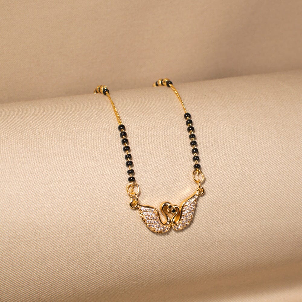 The Graceful Swan Mangalsutra