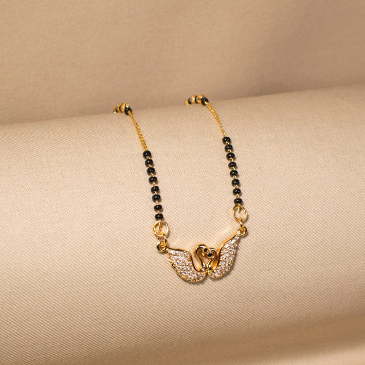 The Graceful Swan Mangalsutra