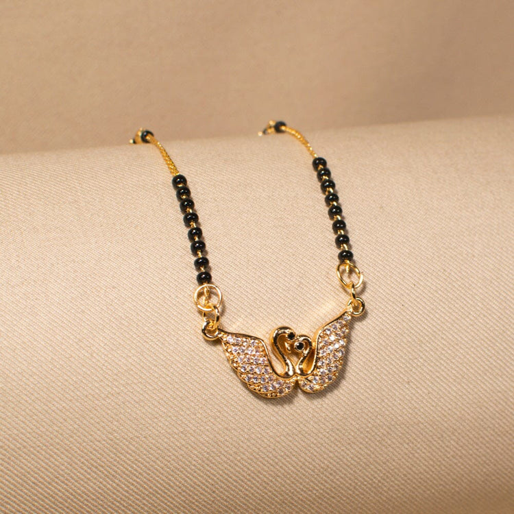 The Graceful Swan Mangalsutra