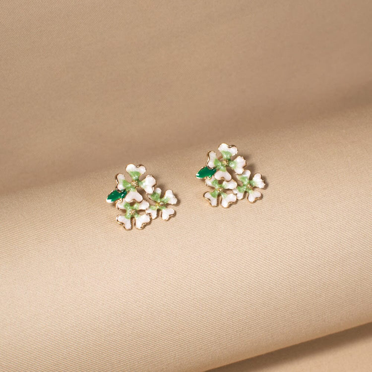 Jasmine Cluster Studs