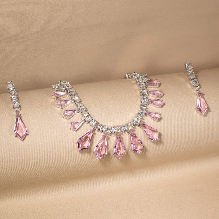 The Desert Rose Prism Necklace Set
