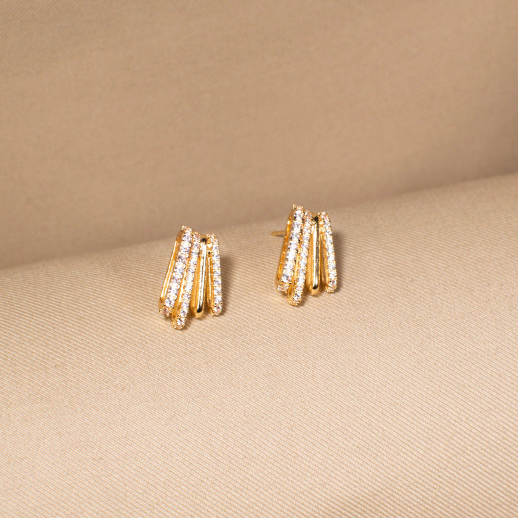 Golden Ray Pendant Set
