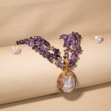 Lavinia Charm Necklace Set