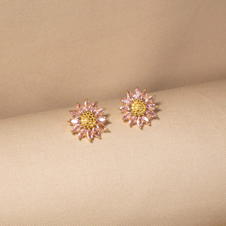 Blushing Dahlia Pendant Set