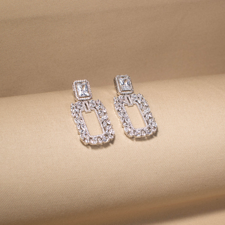 Glitz & Glam Frame Earrings