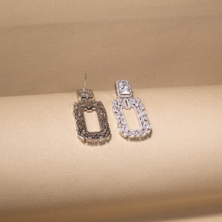 Glitz & Glam Frame Earrings