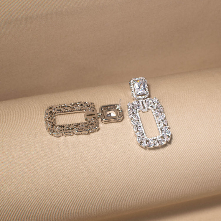 Glitz & Glam Frame Earrings