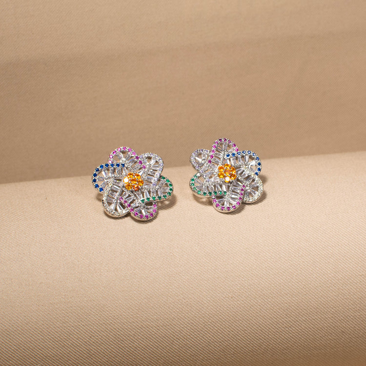 Spectrum Starburst Earrings