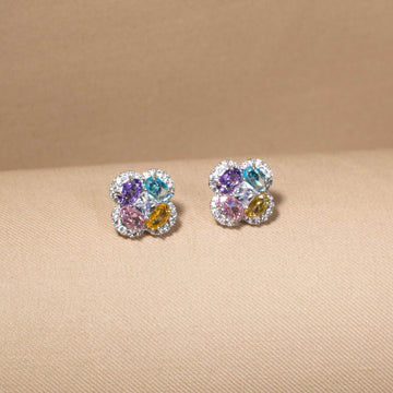 The Evelyn Multicolor Studs