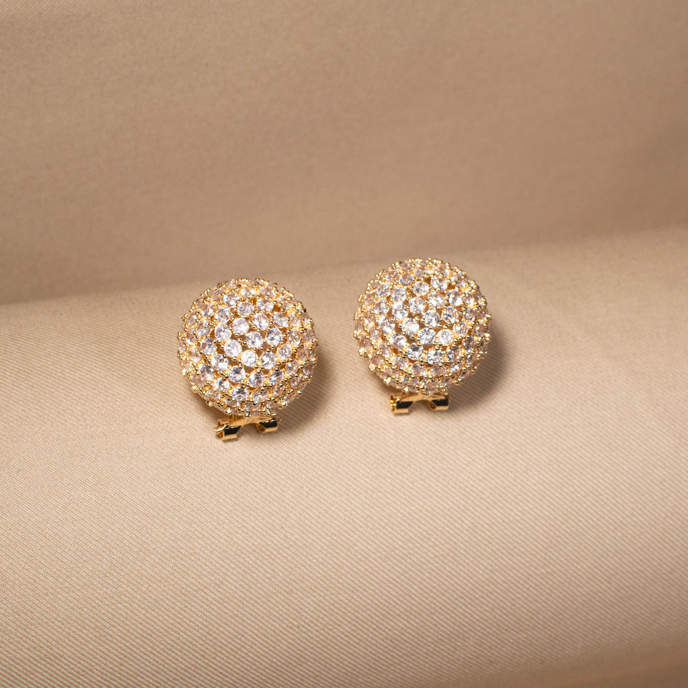 Golden Sparkle Studs