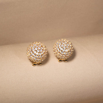 Golden Sparkle Studs