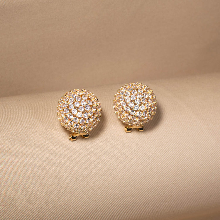 Golden Sparkle Studs