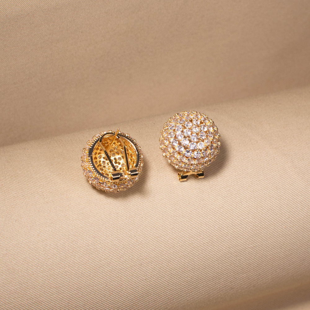 Golden Sparkle Studs