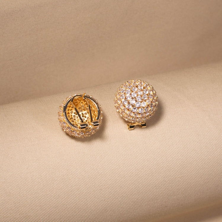 Golden Sparkle Studs