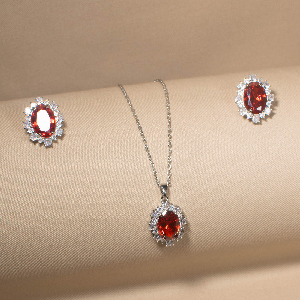 The Heart of Passion Pendant Set