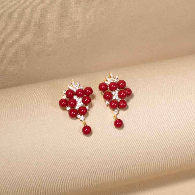 Crimson Harvest Earrings