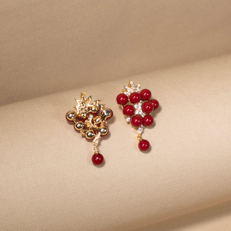 Crimson Harvest Earrings