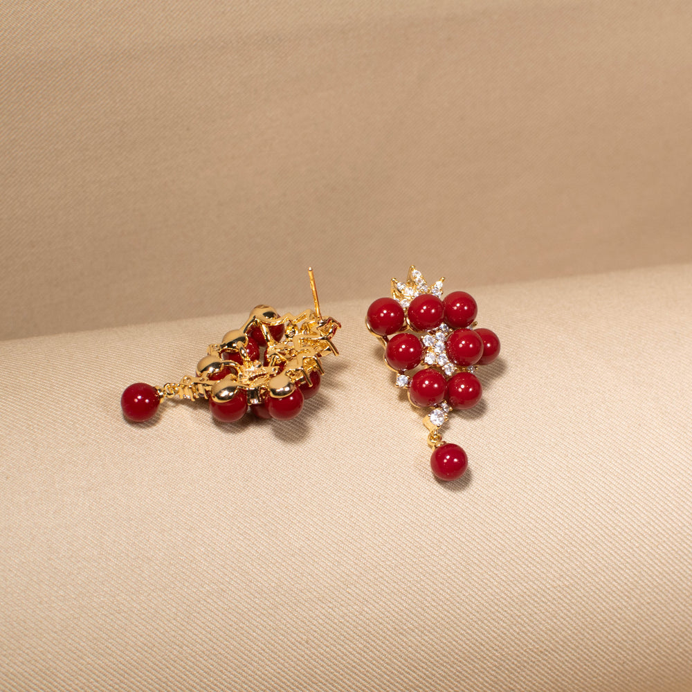 Crimson Harvest Earrings