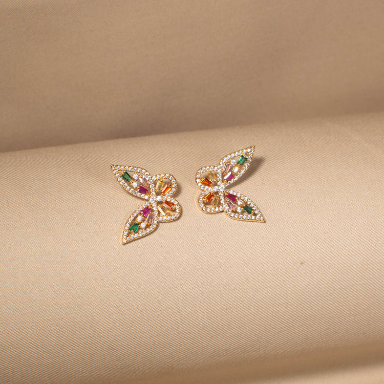 Vibrant Wing Symphony Pendant Set