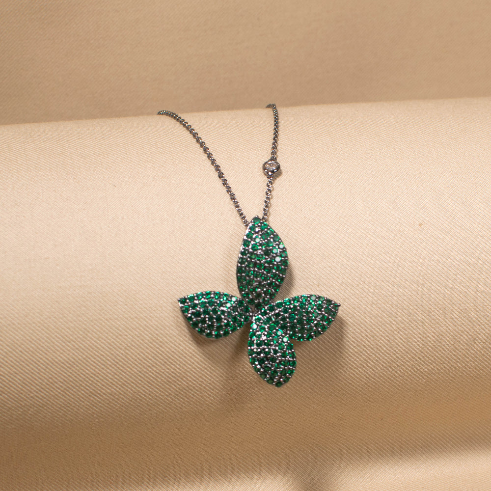 Eternal Spark Luxe Pendant Set - Green