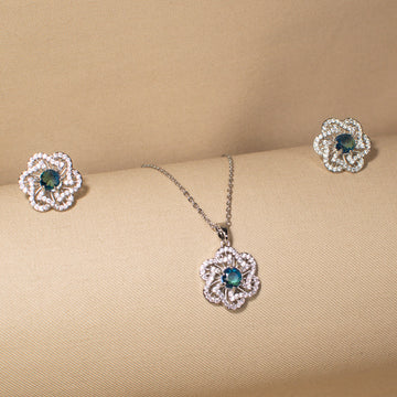 Tidal Ripple Pendant Set