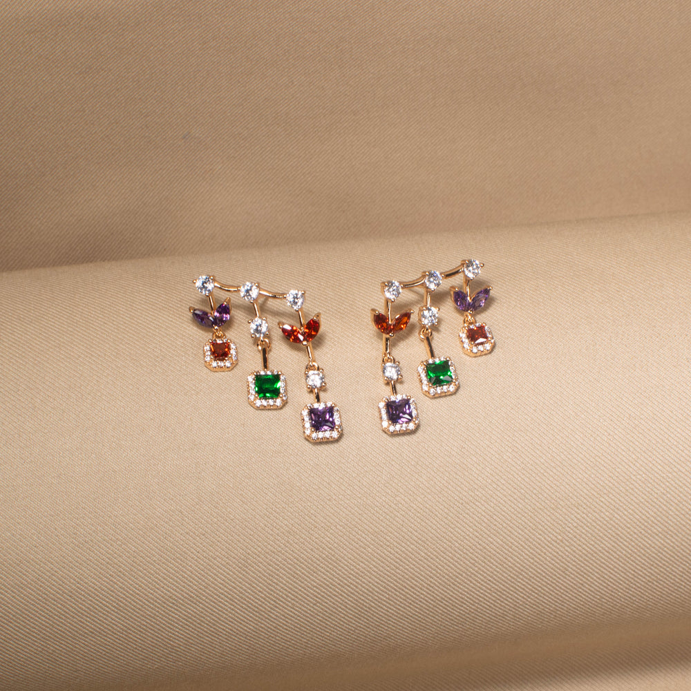 Aria Earrings - Golden