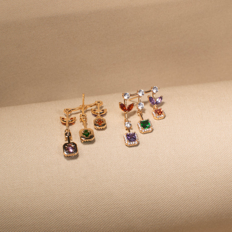 Aria Earrings - Golden
