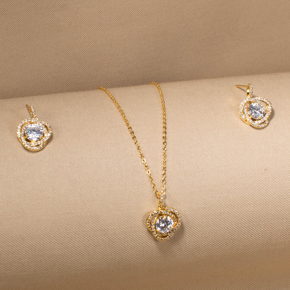 Tangled in Love Pendant Set