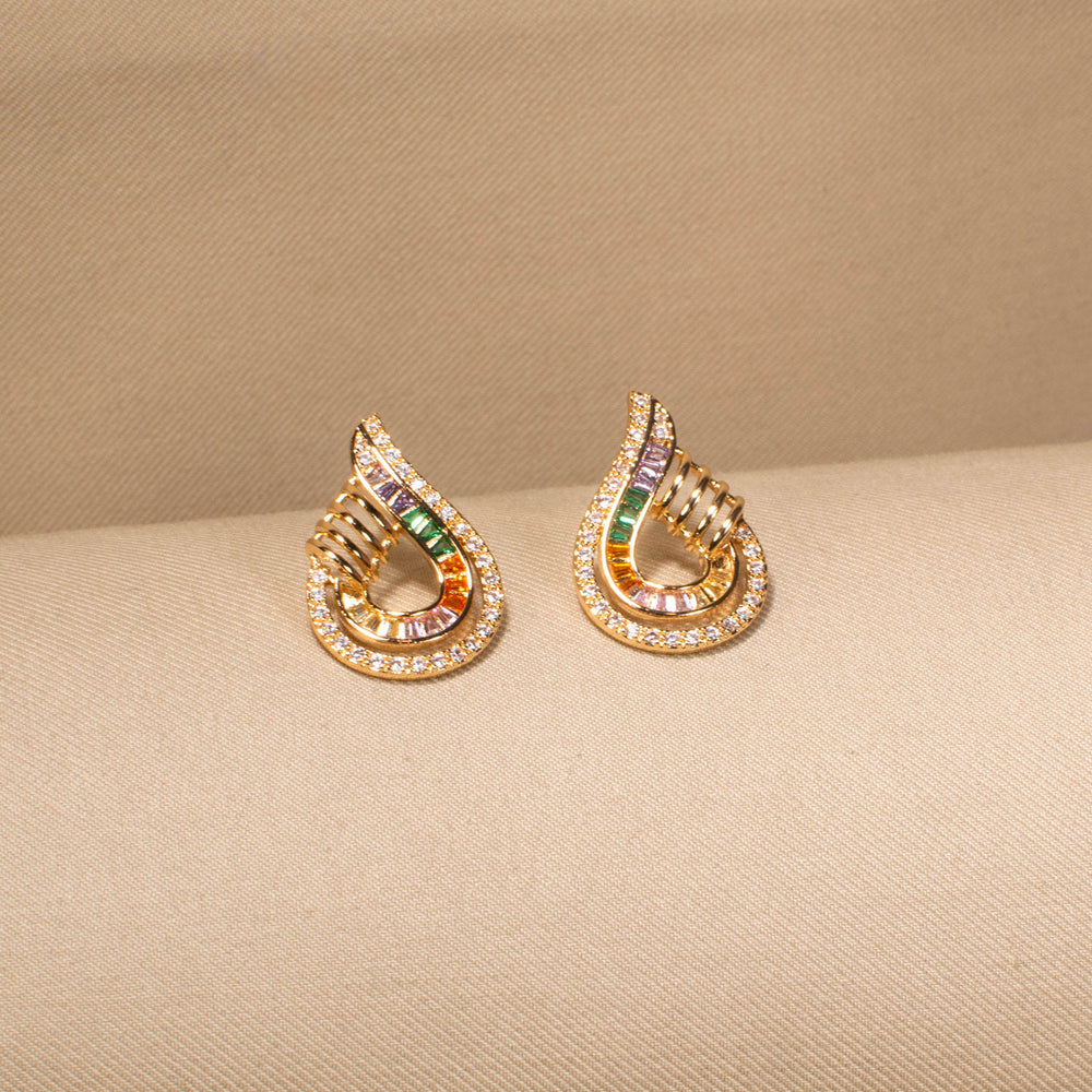 Sizzle & Swoop Pendant Set