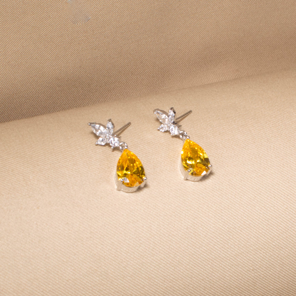 Amber Haze Sparkle Necklace Set
