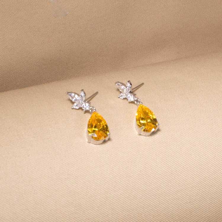 Amber Haze Sparkle Necklace Set