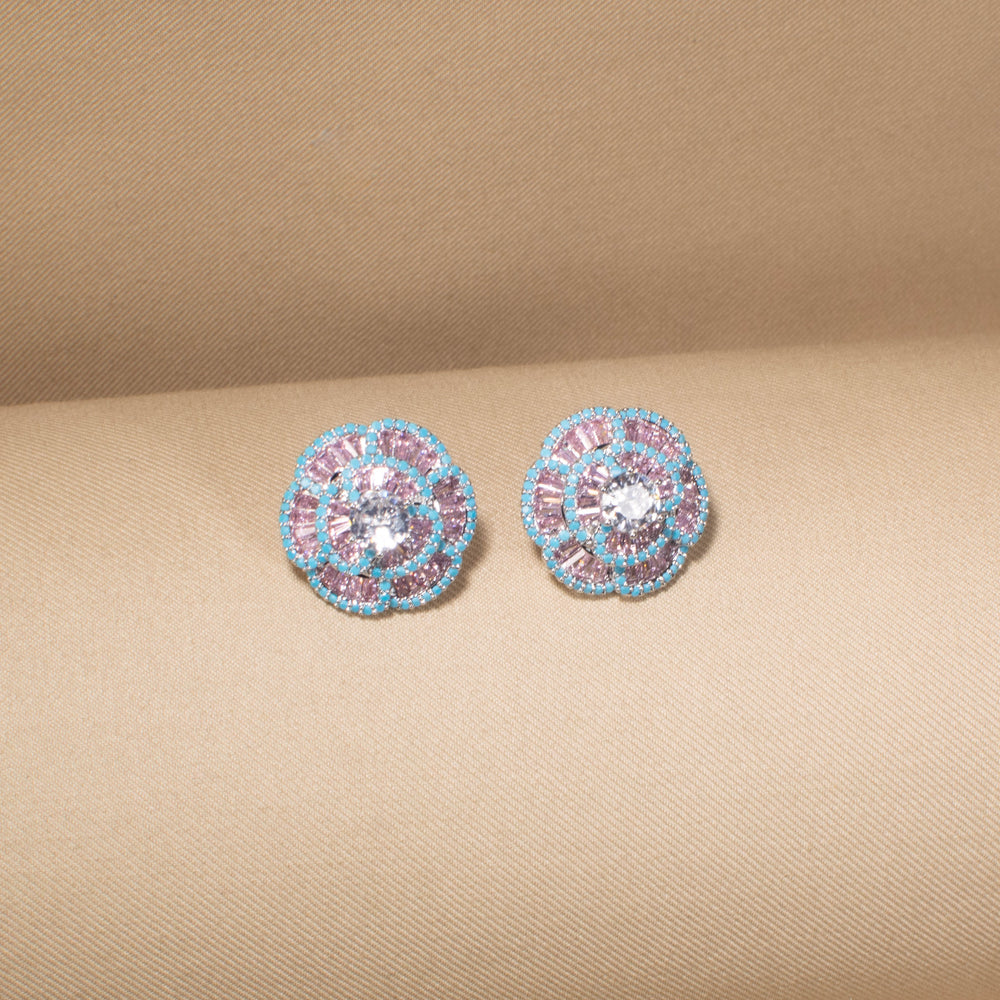Fairy Dust Rose Studs