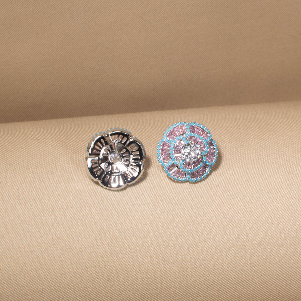 Fairy Dust Rose Studs
