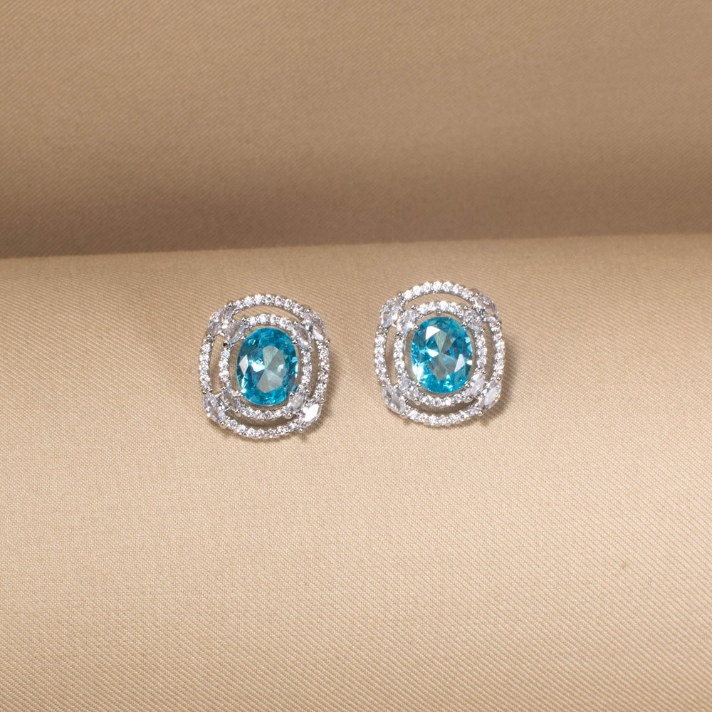 Aqua Ripple Studs