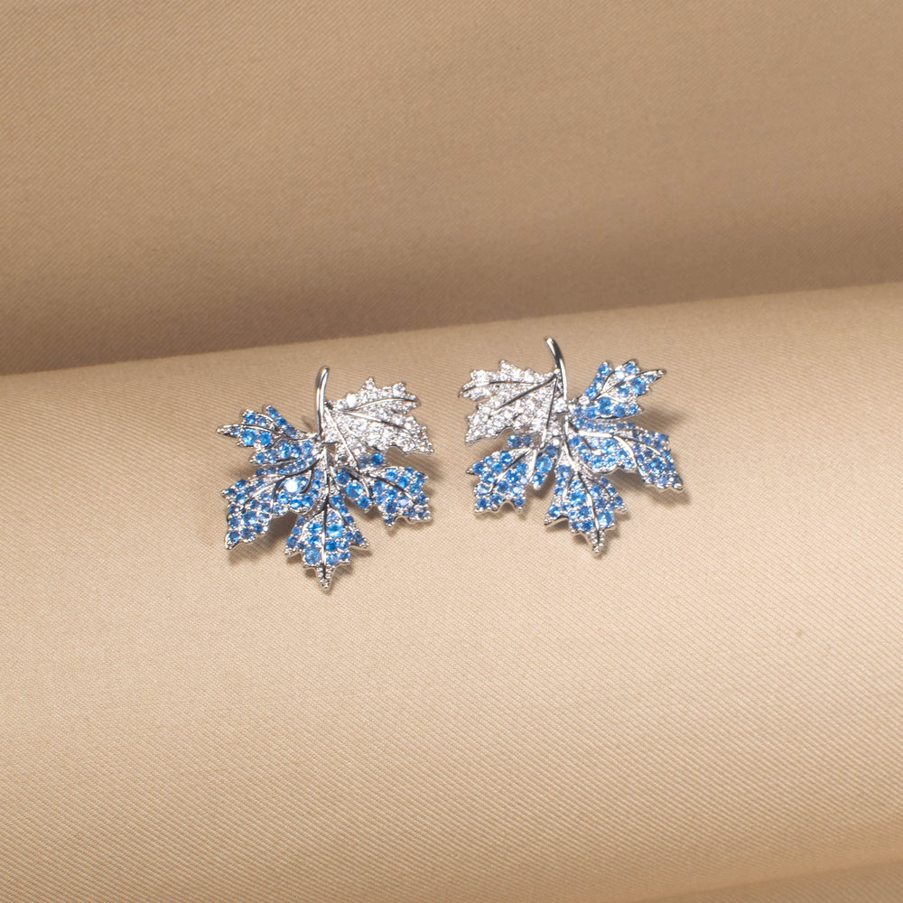 Frosty Maple Earrings