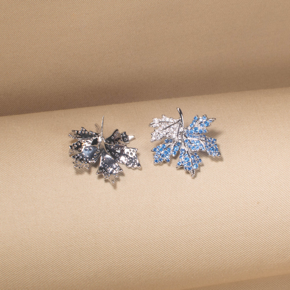 Frosty Maple Earrings