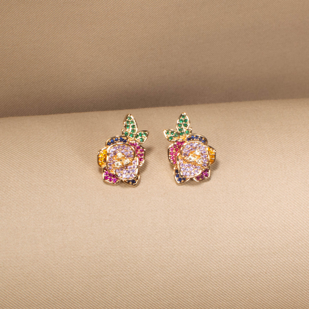 Tutti Frutti Floral Pendant Set
