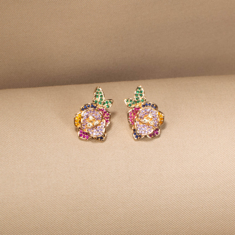 Tutti Frutti Floral Pendant Set