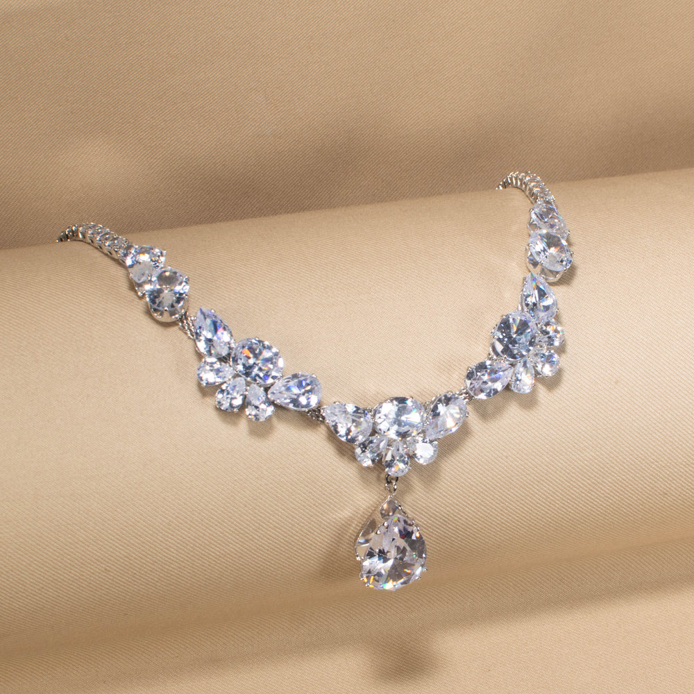 Frost Cascade Necklace Set