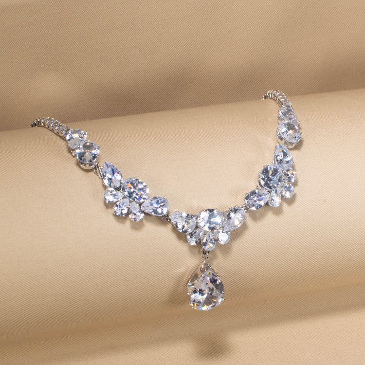 Frost Cascade Necklace Set