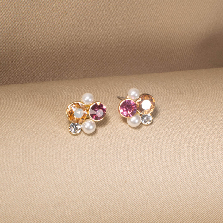 Sunset Pearl Medley Pendant Set