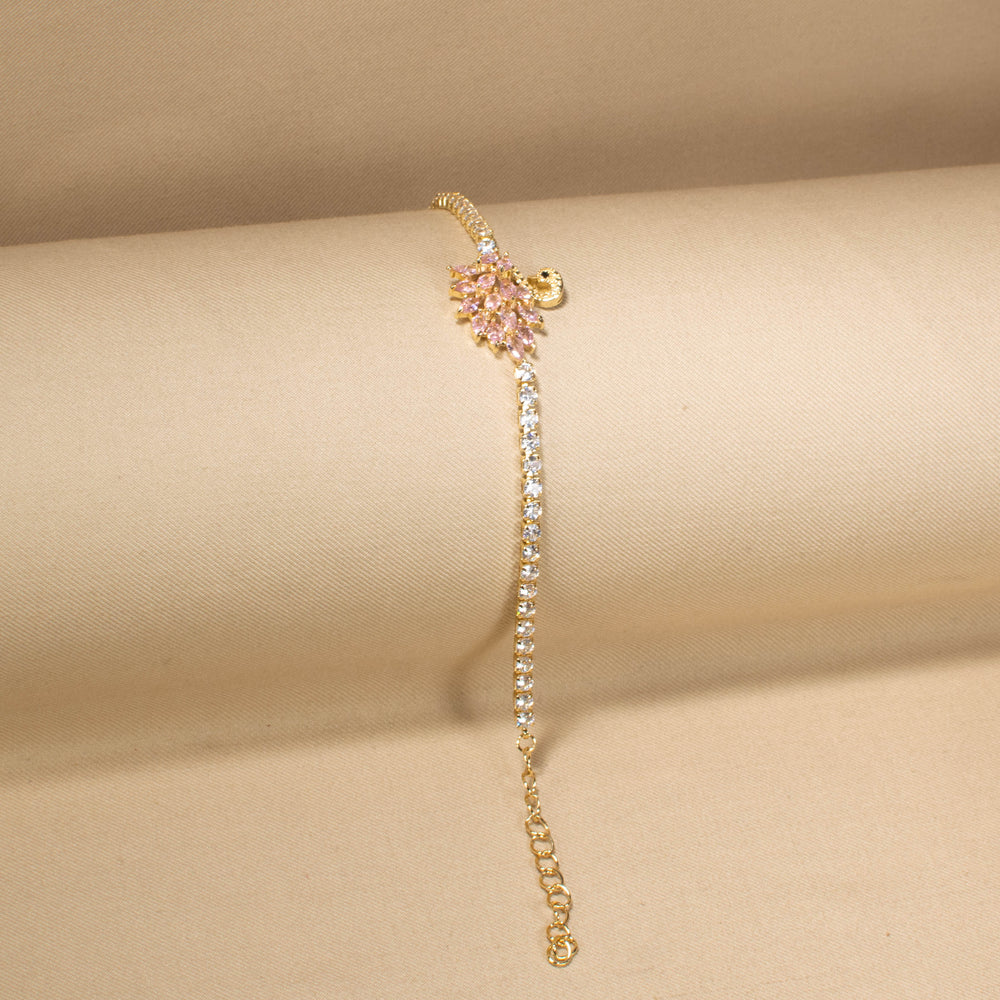 Graceful Swan Serenade Bracelet