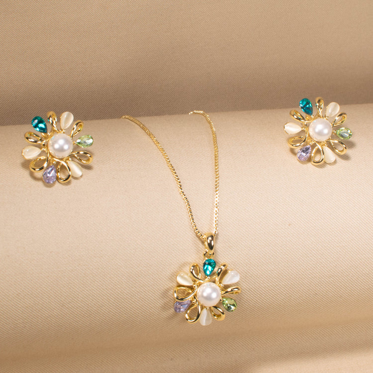 Springtime Medley Pendant Set