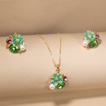 Garden Party Pendant Set