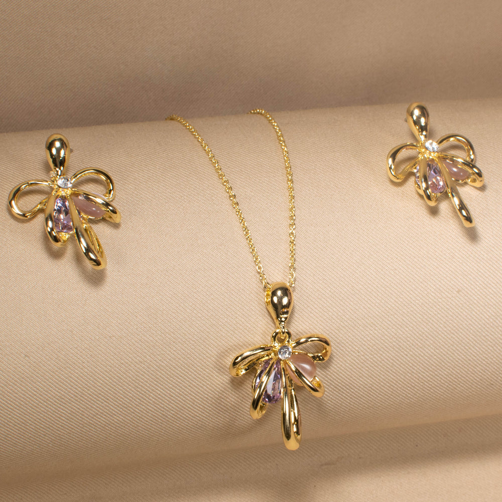 Arabella Bow Sparkle Set