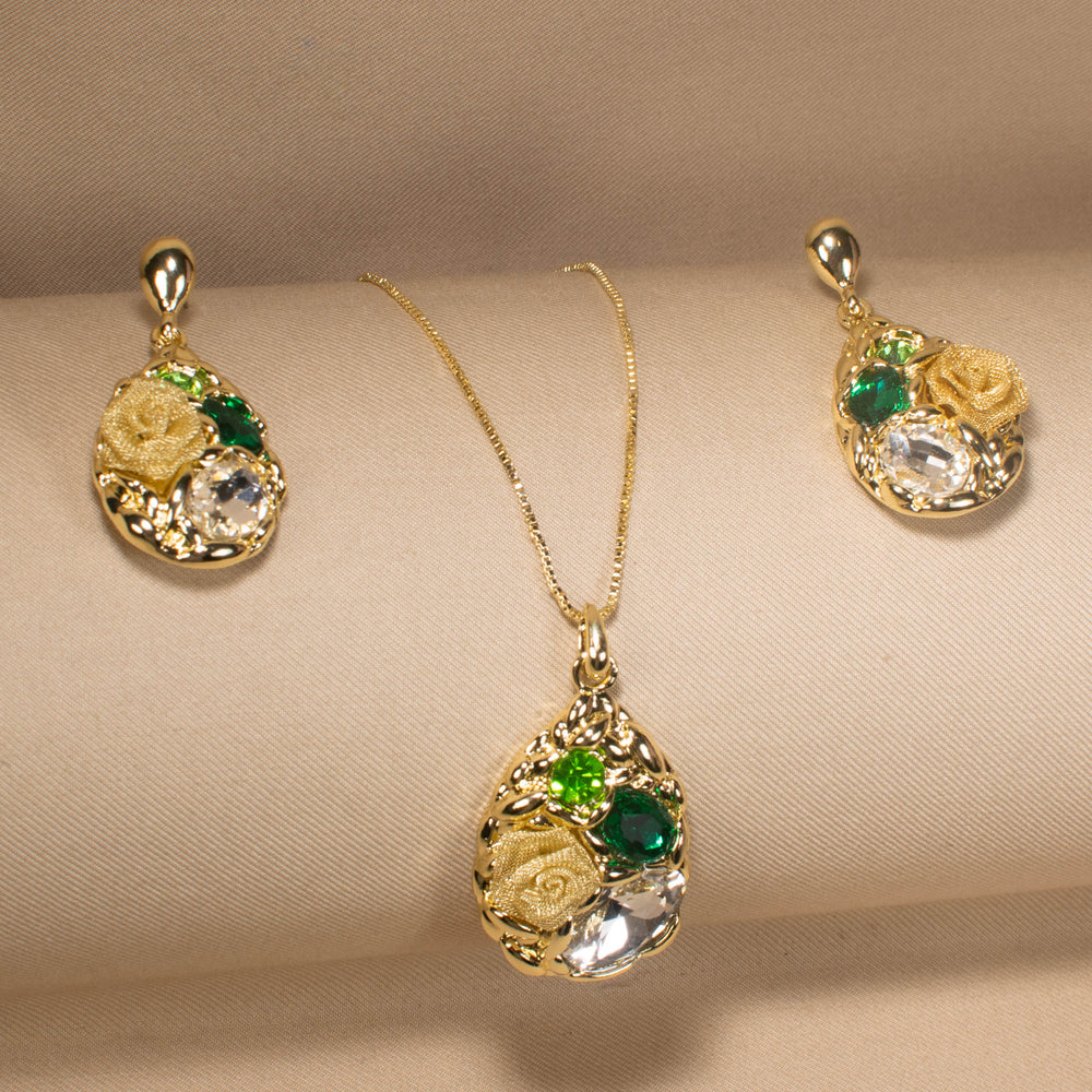 Sienna Teardrop Pendant Set