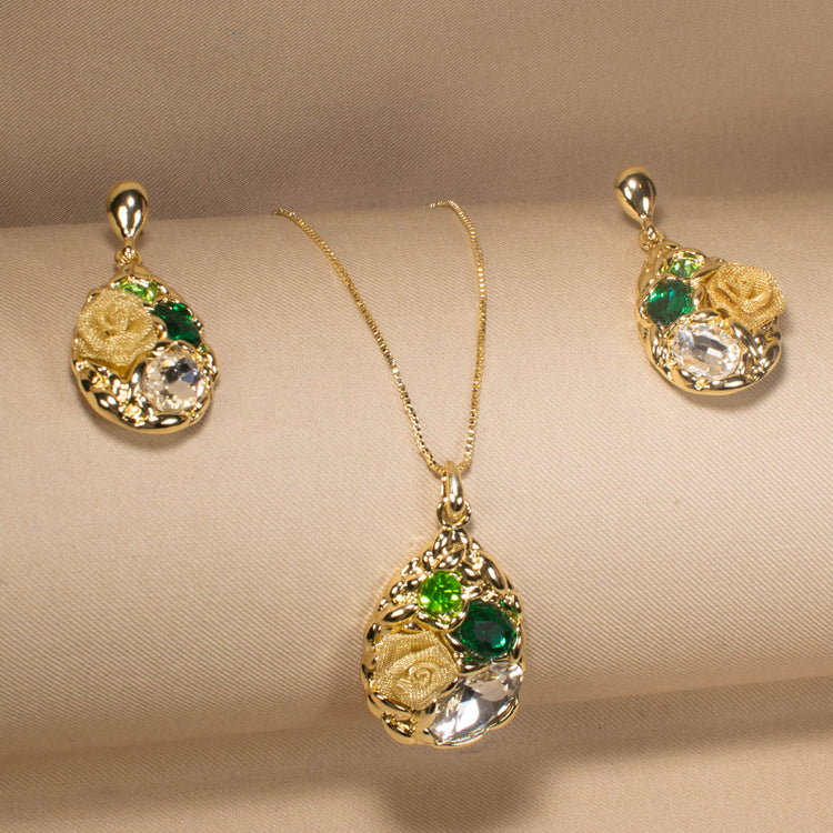Sienna Teardrop Pendant Set