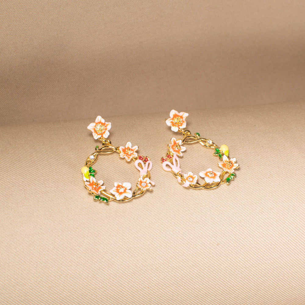 Spring Fling Floral Earrings